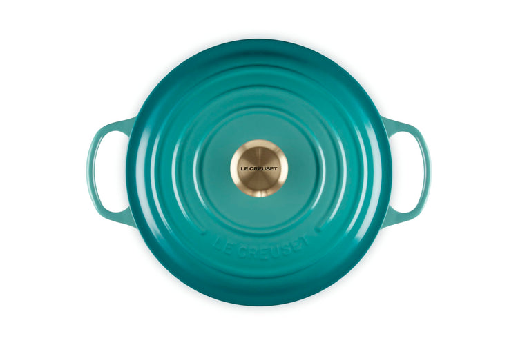 Enameled Cast Iron Signature Deep Round Oven (Riviera)