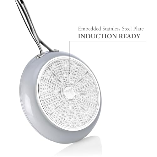 CeraTerra Ceramic Nonstick Frying Pan Skillet (10-in)