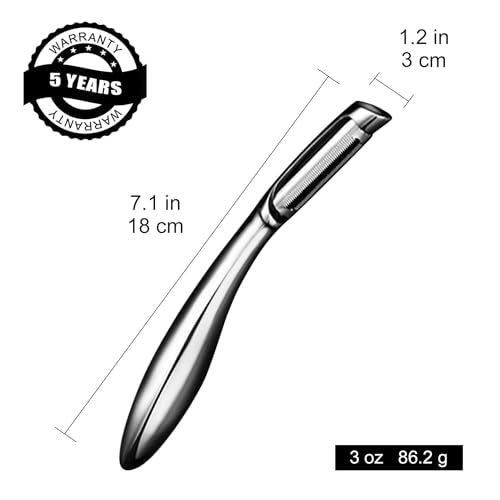 Vegetable Peeler Ultra Sharp Stainless Steel Blade (I Peeler)