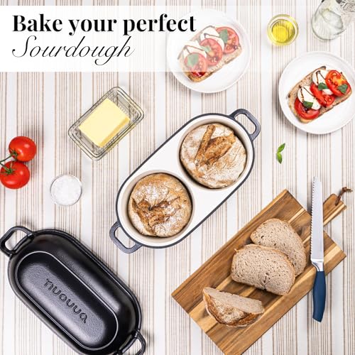 Dutch Oven for Sourdough Bread Baking (Black)