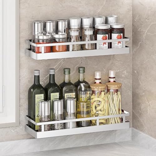 2PCS Kitchen Spice Rack (15.7Inch 2PC)