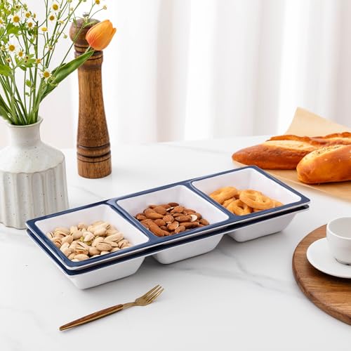 3 Section Divided Serving Trays (Talavera 3 Section Tray)
