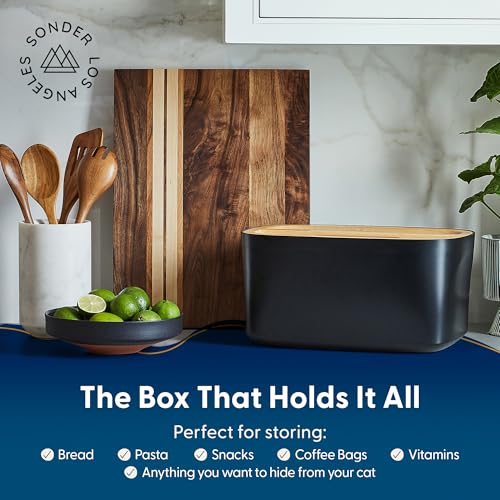Union Large Bread Box (Black)
