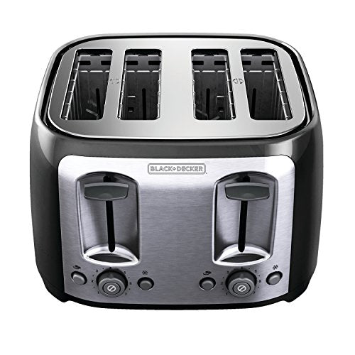 4 Slice Toaster with Extra (4-Slice / Black)