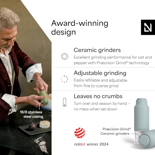 Salt and Pepper Grinder Set (Set of two manual grinders / Sky Blue)