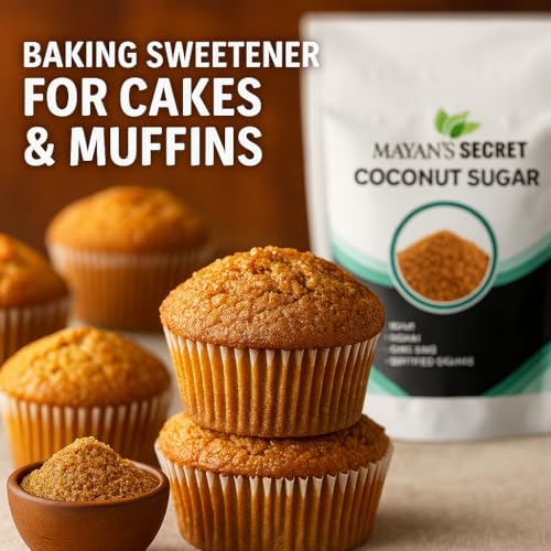 2 lbs USDA Certified Brown Coconut Sugar Organic for Baking (32 Ounce (Pack of 1))