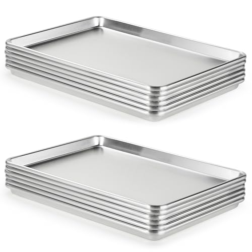 12 Pack Aluminum Sheet Pan (18 x13 Inch (12-Pack))