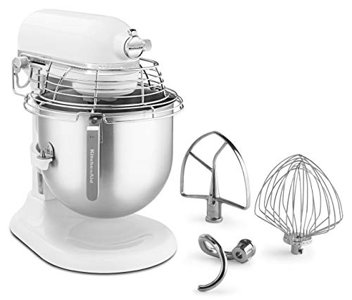 Commercial Series 8 Quart Bowl (With Bowl Guard / White)