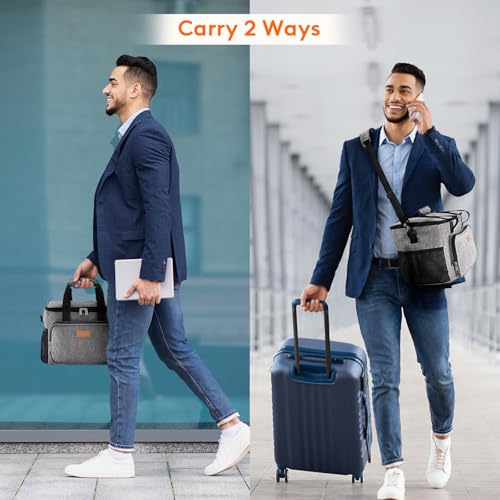 Insulated Lunch Box for Men (Gray / Large(15L))