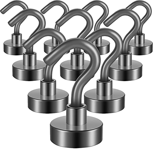 Magnetic Hooks (Gray / 0.67 inches)