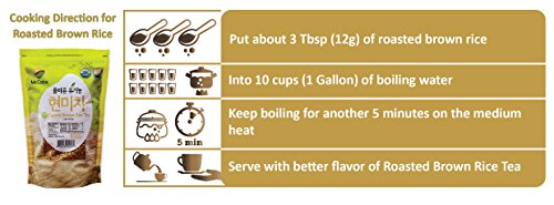 Organic Brown Rice Tea (6 Pound (Pack of 3))