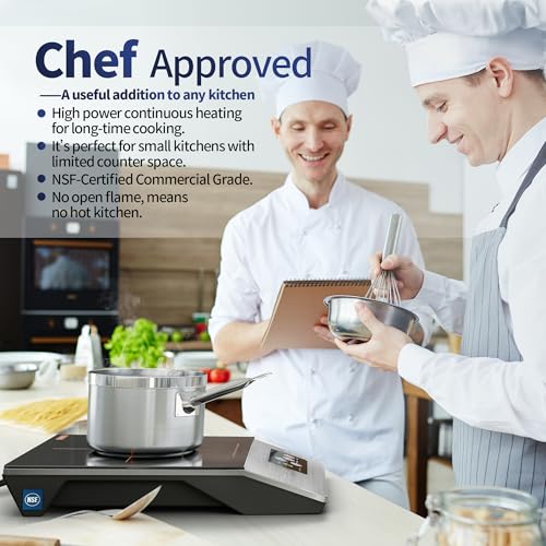 1800W Commercial Grade Induction Cooktop (MobiCook Series)