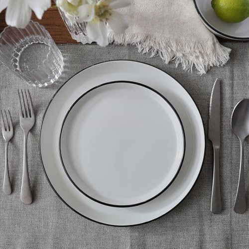 Saturn Dinnerware Sets (Bright White / 12)