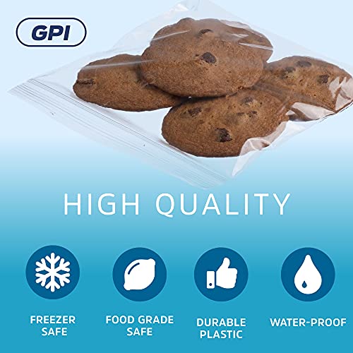 GPI 7" x 7" Zip Bags