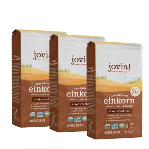 Organic Einkorn Whole Wheat Flour (32 Ounce (Pack of 3))