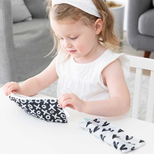 Cloth Snack & Sandwich Bags (Hearts & XOXO)