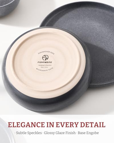 Milkyway 33 oz Pasta Bowls Set of 4 (Matte Dark Charcoal / Set of 4)