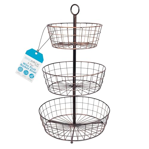 3 Tier Wire Fruit Basket (3 Basket)