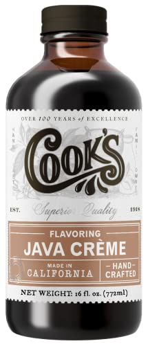 Java Creme Flavor for Coffee & Baking (16 Fl Oz (Pack of 1))