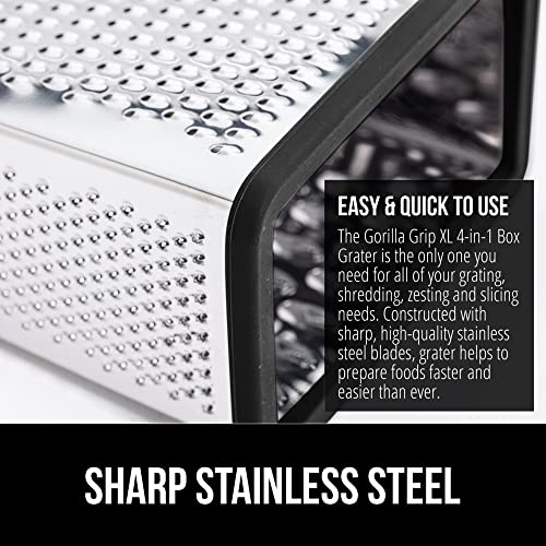 XL 4 Sided Stainless Steel BPA (Black / 9.2" X 5")