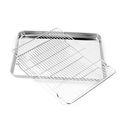 Baking Sheet and Cooling Rack Set (12 inch with Rack)