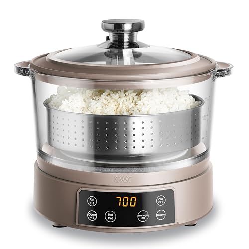 Glass Mini Low Carb Rice Cooker (Goat/Mink)