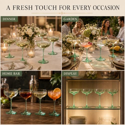 Green Colored Martini (Green)