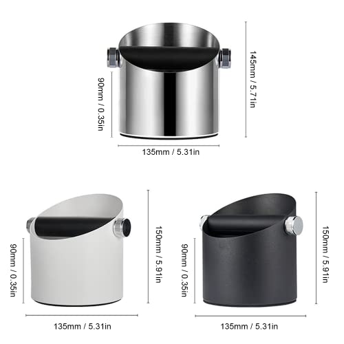 Espresso Knock Box (Silver)
