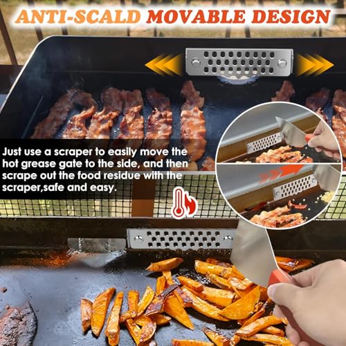 Grease Gate Blocker for Blackstone Griddle (DW103-1P)