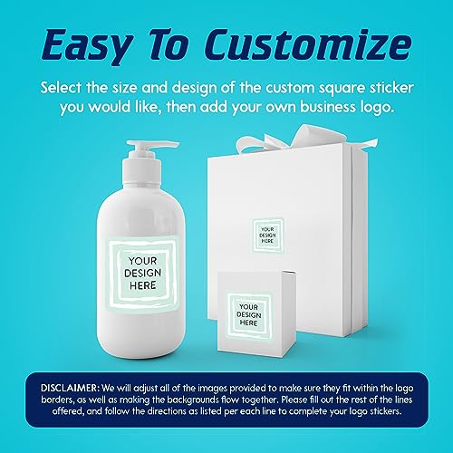 100 Custom Vinyl Stickers (Mint / 2x2 Square)