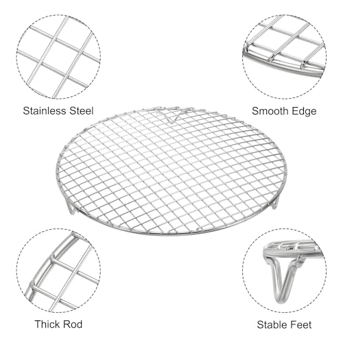 Round Cooking Rack with Legs (10.4 Inch)