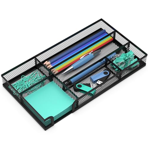 Desk Drawer Organizer (1PC-Black-Small)