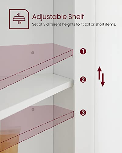 Tall Corner Cabinet (2 Doors / 16.7"D x 15.5"W x 65.4"H)