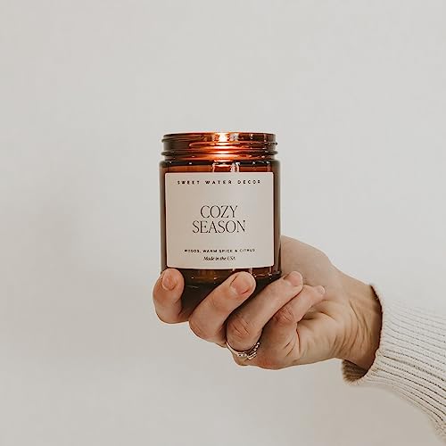 Cozy Season Fall & Winter Candle (Tan Label)