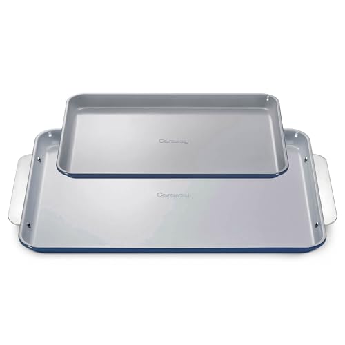 Non Stick Ceramic Baking Sheet Duo (Navy / Baking Sheet Duo)