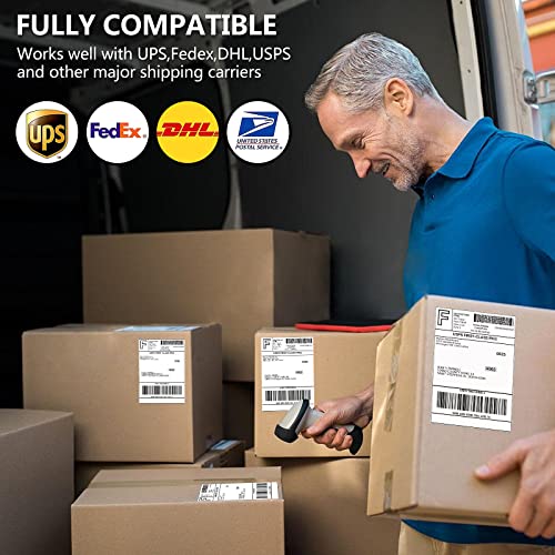 100 Rolls 4x6 Direct Thermal Shipping Labels (100 Rolls)