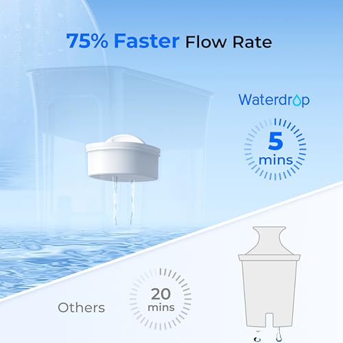 WFD-40L-L Water Filter Dispenser, 35-Cup Large Capacity, Black (Black)