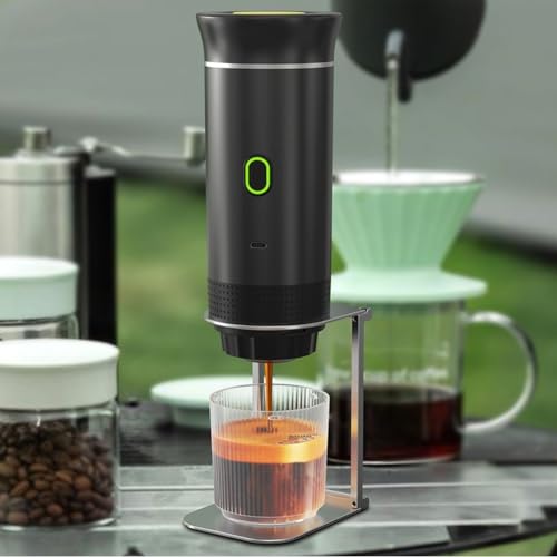 Coffee Drip Holder with Base Coffee Dripper Stand Coffee Filter Holder Portable Espresso Tool for Outdoor Travel Camping (12.3x9.5x7.7cm)