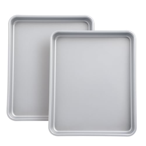 11 Inch Baking Sheet Pans (Silver-11*9*1 inch)