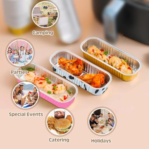 Mini Loaf Baking Pans with Lids
