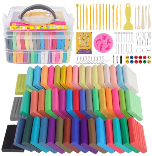 50 Colors Polymer Clay (50 Color)