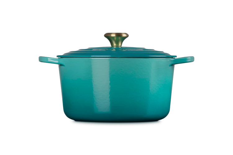 Enameled Cast Iron Signature Deep Round Oven (Riviera)