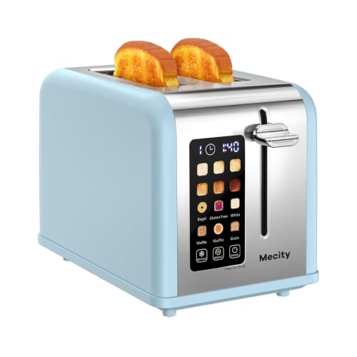 2 Slice Touch Screen Toaster (Ice Blue)
