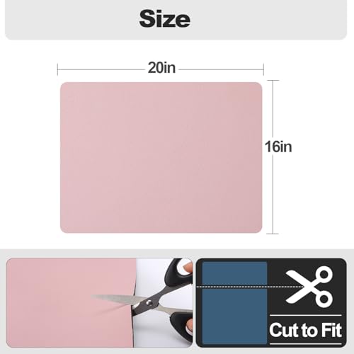 Dish Drying Mat for Kitchen Counter (Pink / 16" x 20")