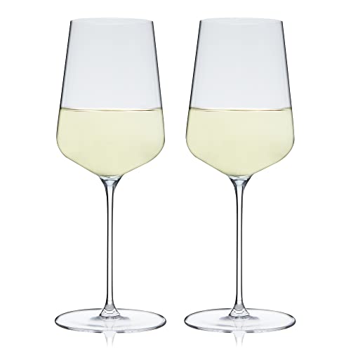 Definition Crystal White Wine Glasses (Clear)