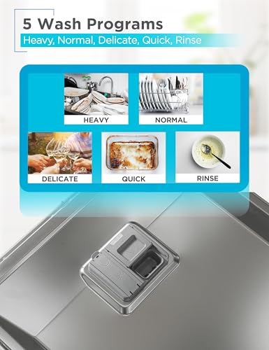 24" Built In Dishwasher (White - 100MW)