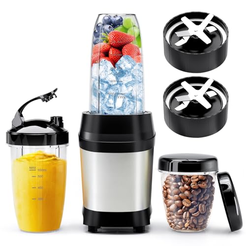 Blender for Smoothies (Silver Square Base)