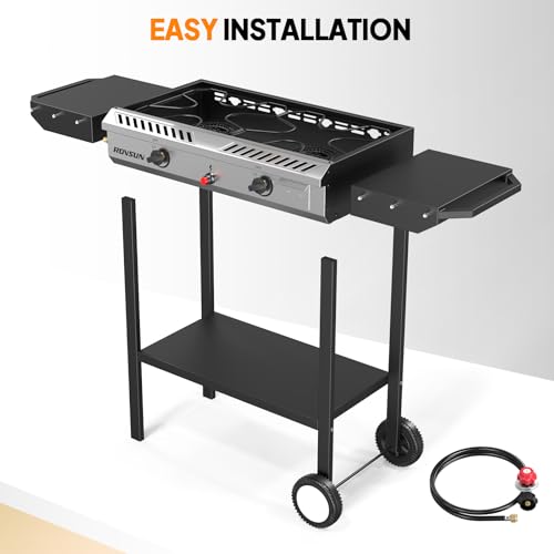 2 Burner Outdoor Propane Gas Stove with Auto (Flagship)