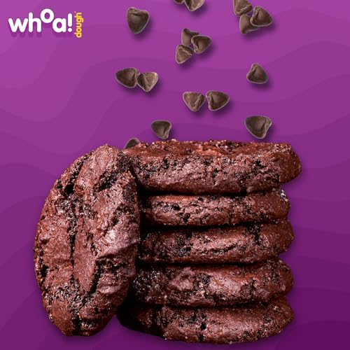 Whoa Dough Ready to Bake Cookie Dough Brownie Batter (6.9 Ounce (Pack of 12))