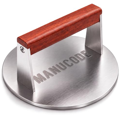 Stainless Steel Grill Press (8")